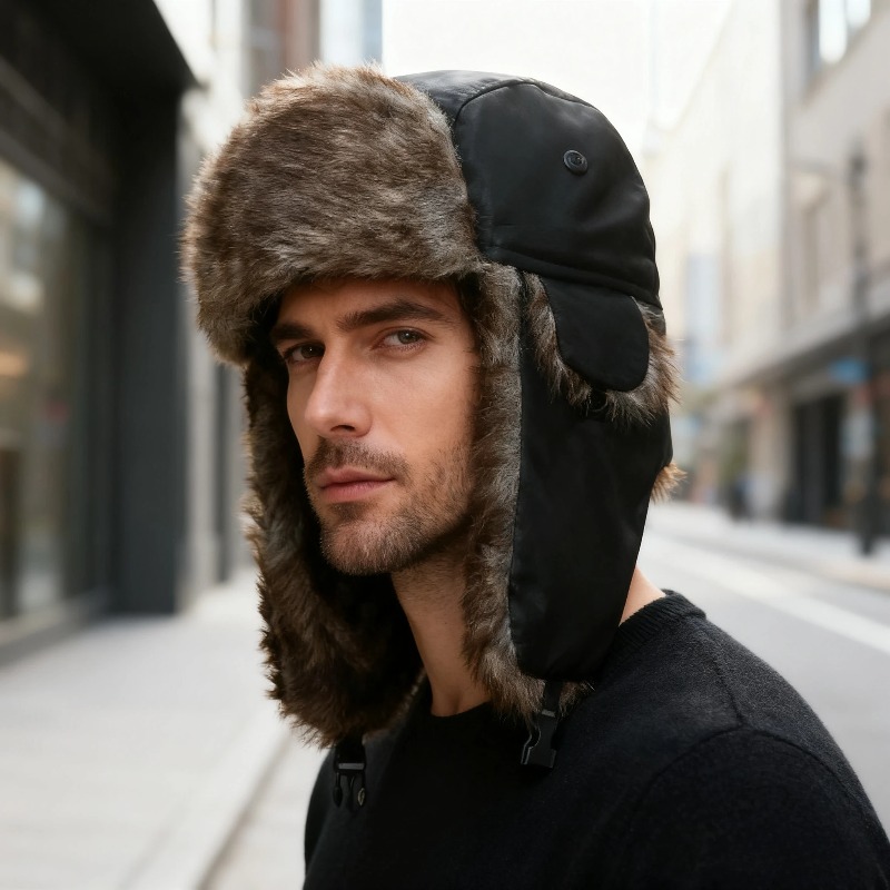 Unisex Winter Trapper Hat Wate - Winter Trapper Hat ulasan dan harga