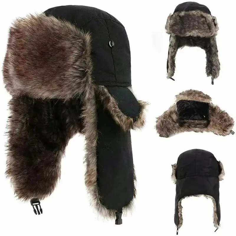 Unisex Winter Trapper Hat Wate - Winter Trapper Hat ulasan dan harga