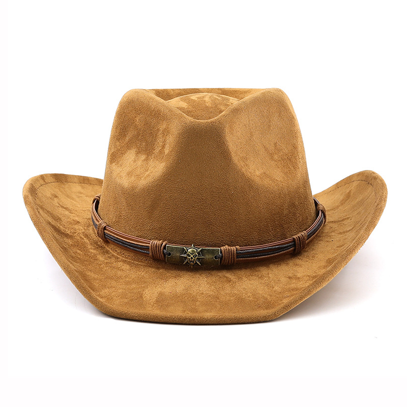 Suede Western Cowboy Hat For M - Cowboy Hat Straw ulasan dan harga