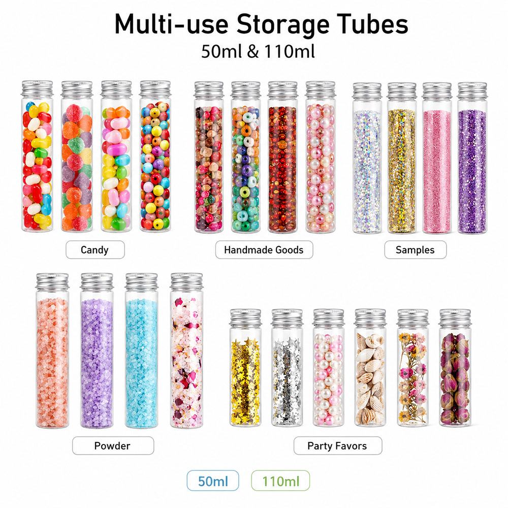 20pcs 50ml/100ml Clear Flat Tu - Snapback Hat Flat ulasan dan harga