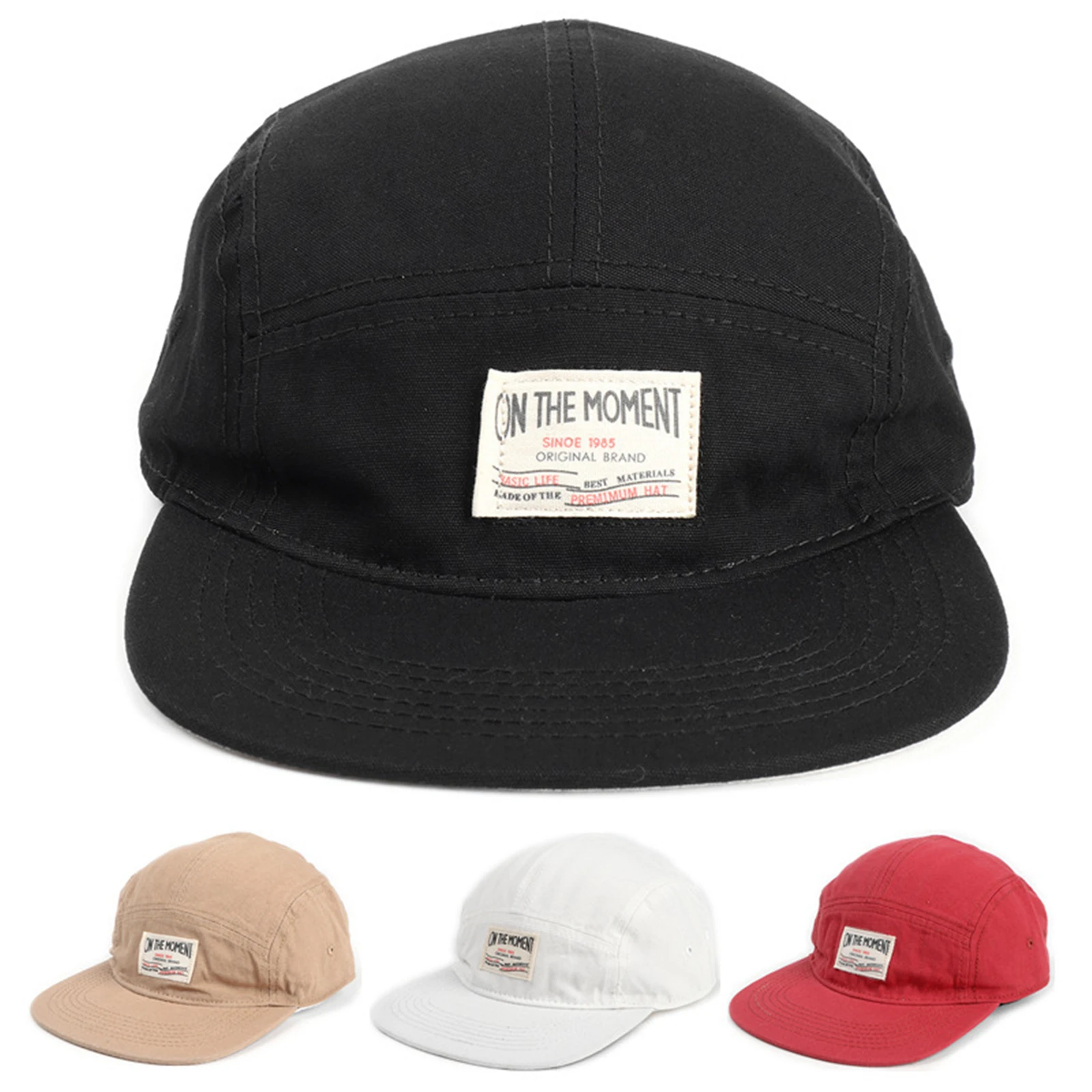 ON THE MOMENT Cotton 5 Panel B - Corduroy Cap 5 Panel ulasan dan harga
