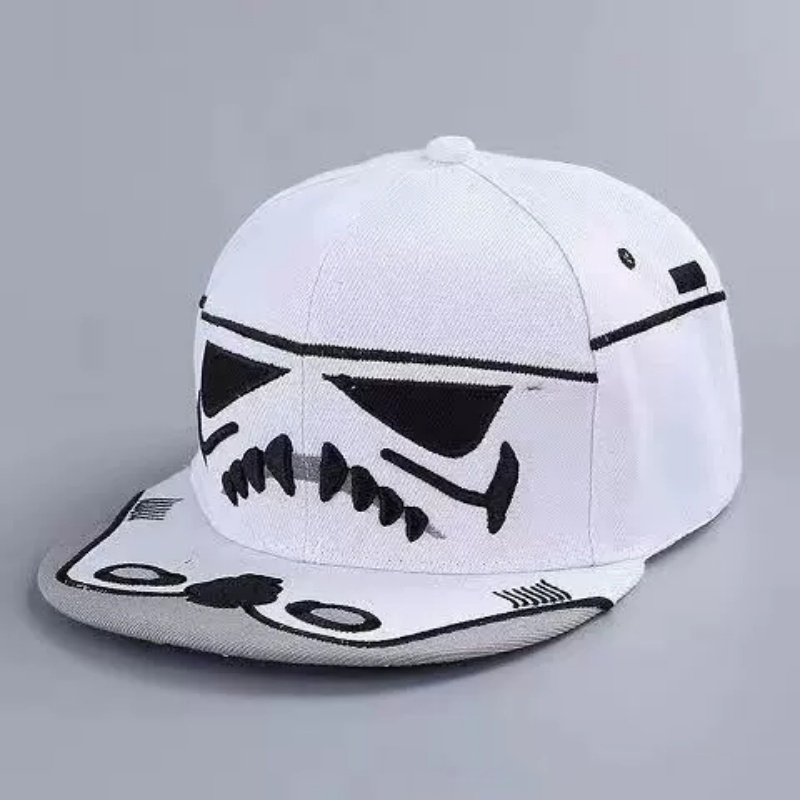 Fashionable Trendy Embroidered - Snapback Hat Flat ulasan dan harga