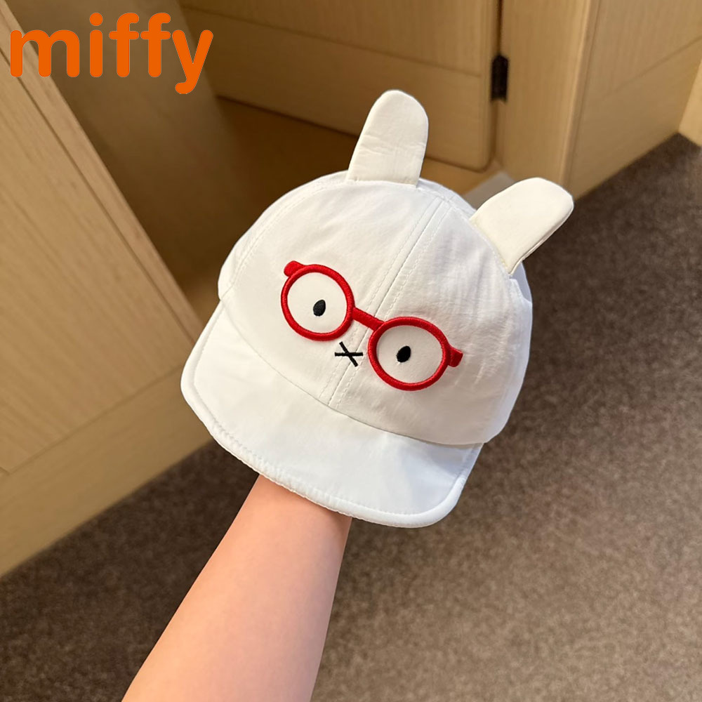 Kawaii Miffy Cute Baseball Cap - Snapback Hat Flat ulasan dan harga