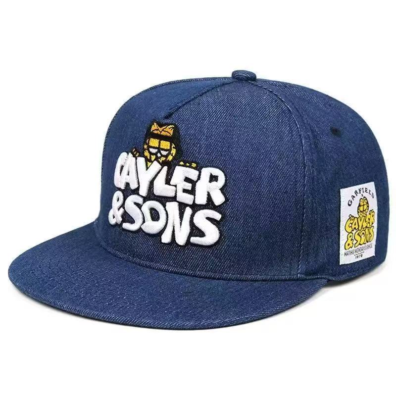 New Anime embroidery Letter Ha - Snapback Hat Flat ulasan dan harga