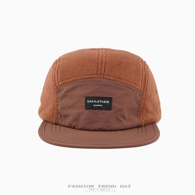 Men Women Fleece 5‑Panel Camp  - Corduroy Cap 5 Panel ulasan dan harga